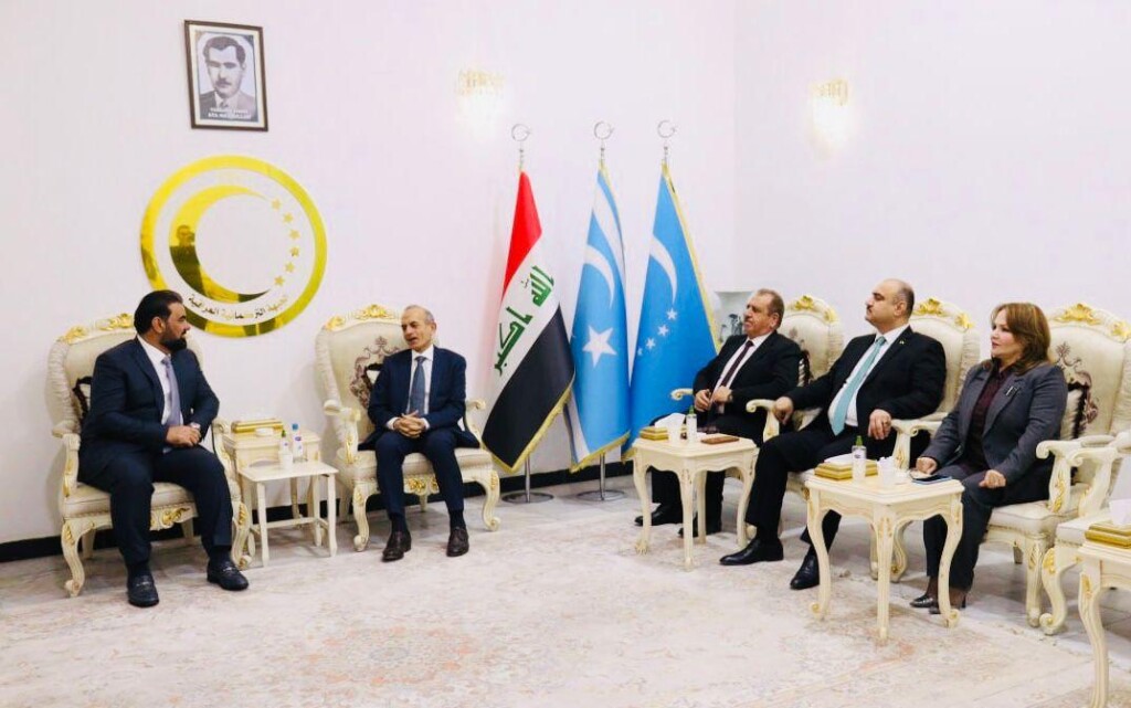 ITC Genel Başkanı Hasan Turan, Takaddum Grubu Başkanı Heybet el-Halbusi'yi kabul etti