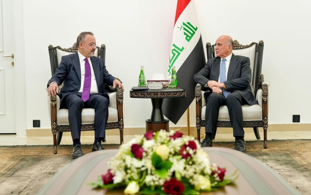 Bakan Hüseyin, Türkiye Dışişleri Bakan Yardımcısı Yılmaz ile görüştü