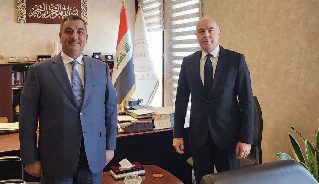 Türkiye'nin Bağdat Büyükelçisi, Merkez Bankası Başkanı ile Görüştü