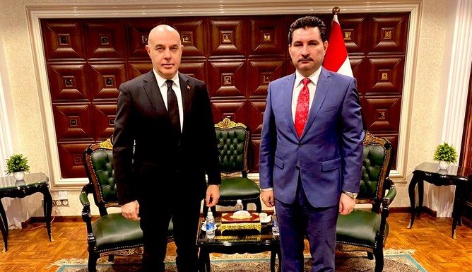 Büyükelçi Güney ile Meclis Başkan Yardımcısı Adullah görüştü