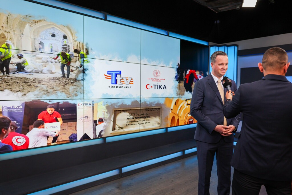 TİKA'dan Türkmeneli TV'ye kutlama mesajı
