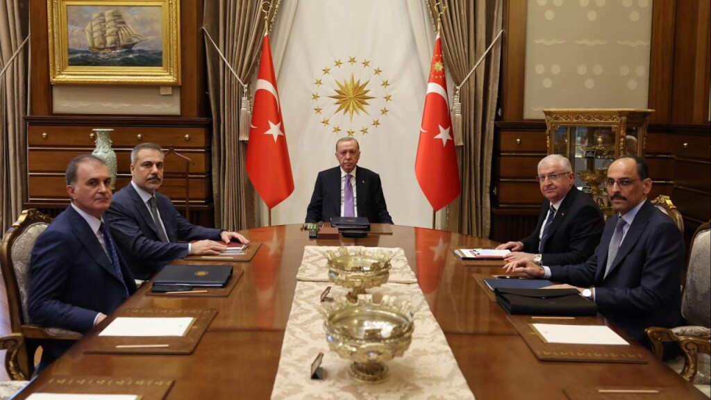 Türkiye Cumhurbaşkanı Erdoğan başkanlığında güvenlik zirvesi