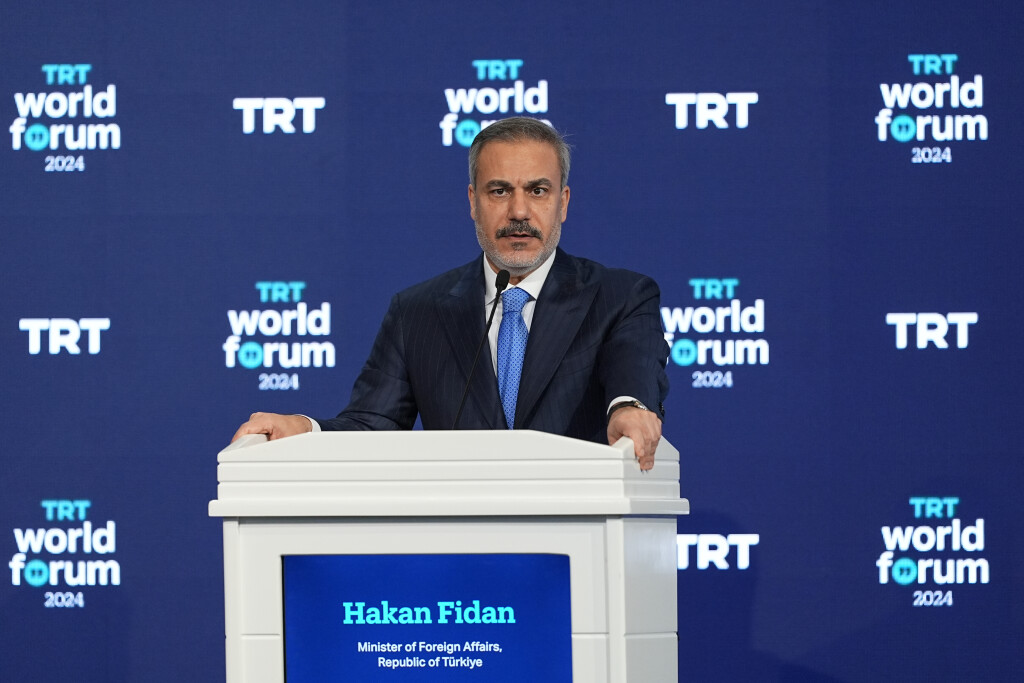 Türkiye Dışişleri Bakanı Fidan, TRT World Forum 2024'te konuştu
