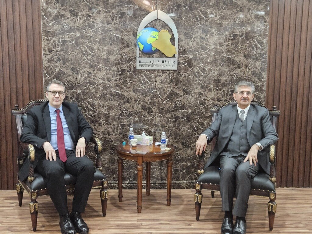Büyükelçi Anıl Bora İnan, Iraklı mevkidaşıyla ikili ilişkileri değerlendirdi