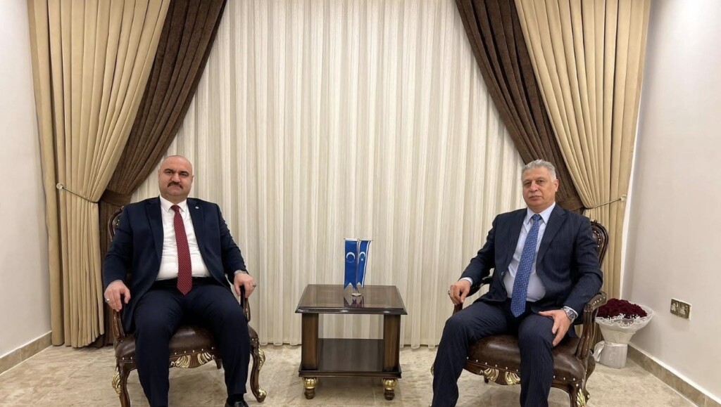 ITC Genel Başkanı Ağa, Salihi ile bir araya geldi