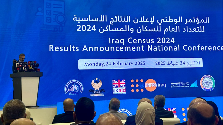 Irak’ta Nüfus sayımı sonuçları açıklandı: 46 milyon 118 bin kişi