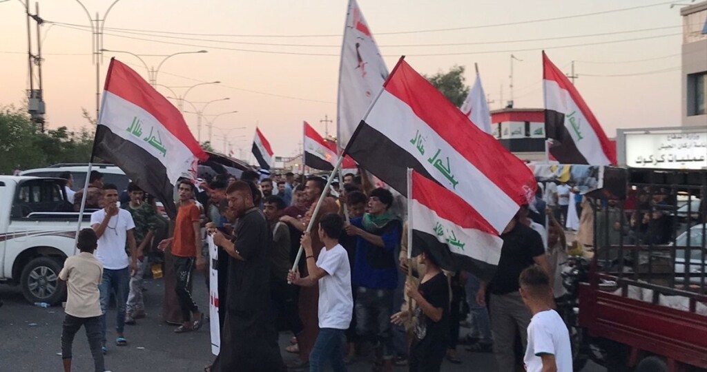 Kerkük'te Irak ordusuna ait karargahın KDP'ye verilme kararına karşı protestolar sürüyor