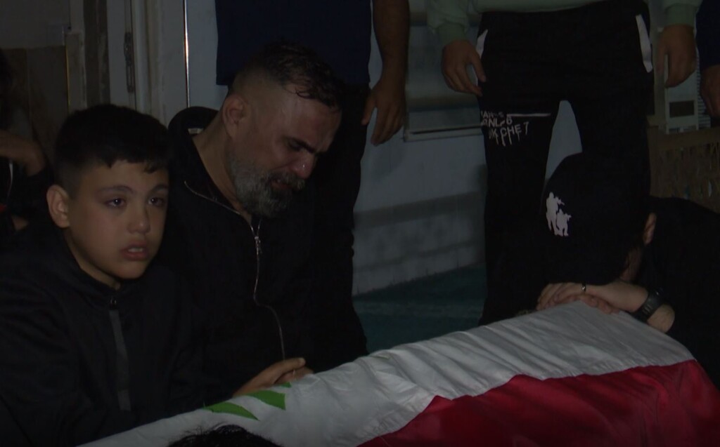 Bağdat’taki İHA saldırısında hayatını kaybeden Kerküklü subay toprağa verildi