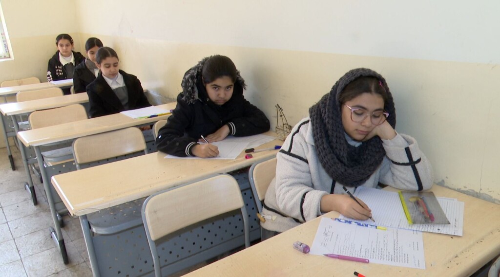 Kerkük’te yarıyıl sınavları düzen içinde sürüyor