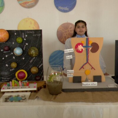 Akkoyunlu Türkmen Okulu’nda bilim sergisi