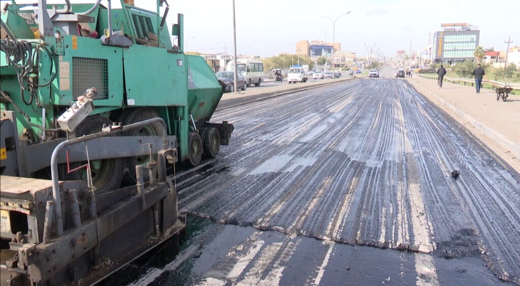 Kerkük’te 4. Köprü’de onarım çalışmaları başladı