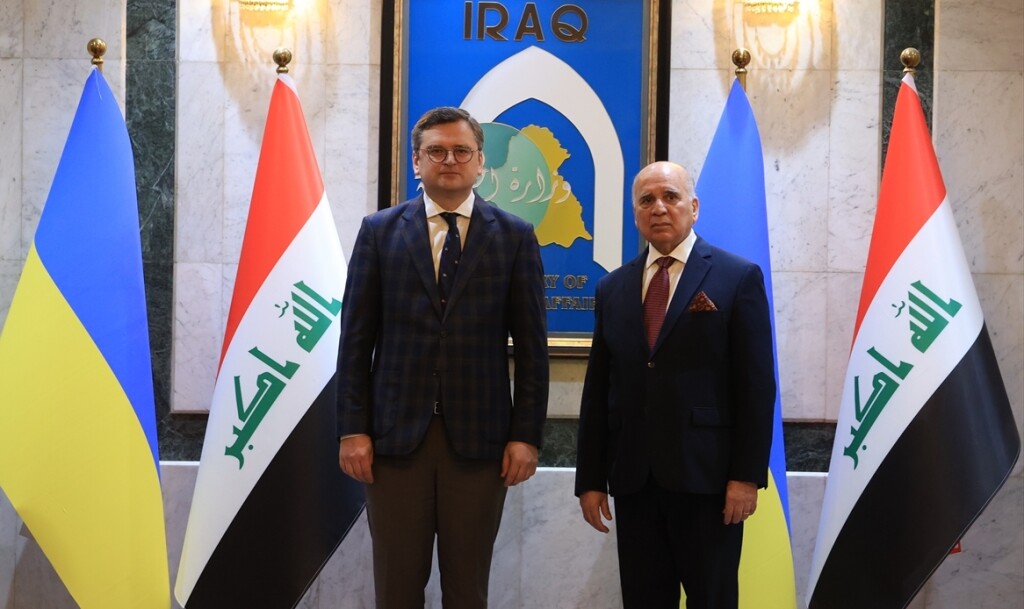 Ukrayna Dışişleri Bakanı Kuleba, Bağdat'ta