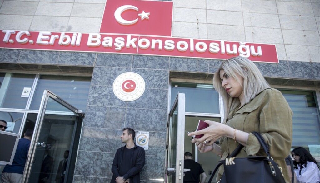 Irak’ta, Türkiye'deki 14 Mayıs seçimleri için oy kullanma işlemi başladı