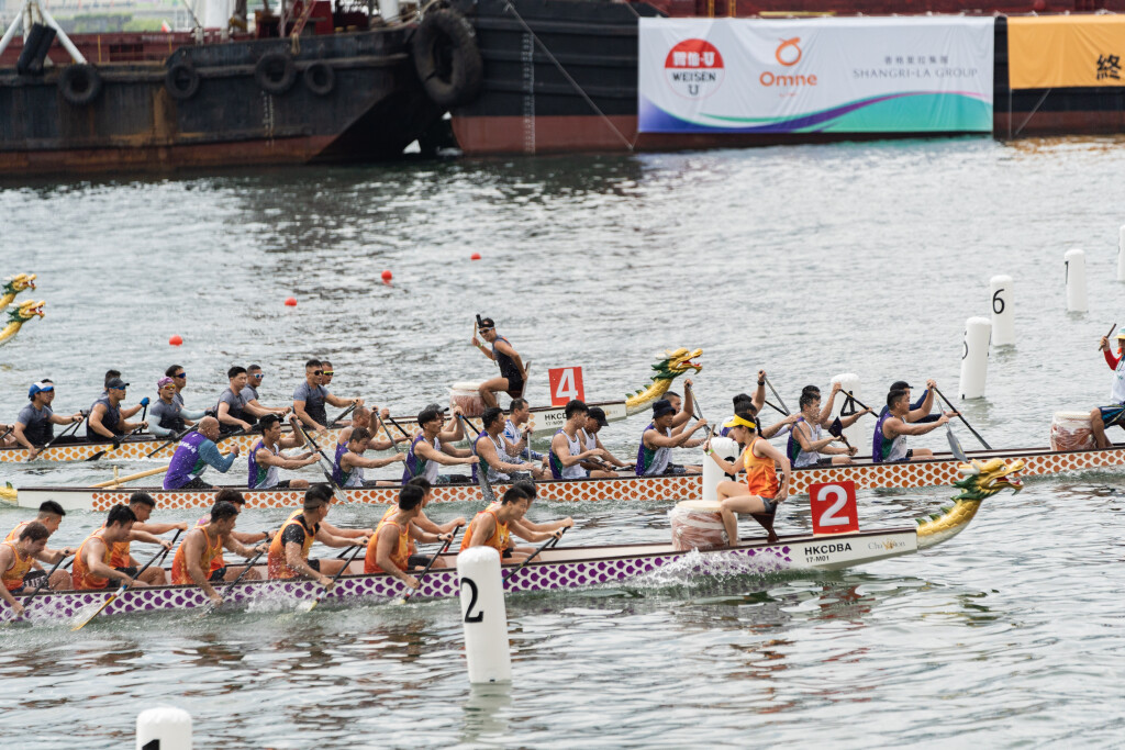 Hong Kong'da Uluslararası Dragon Bot Yarışları