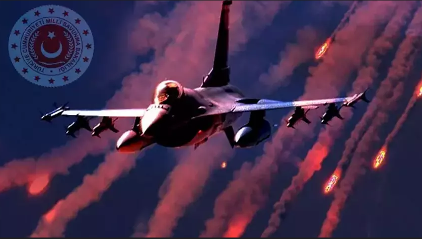 Irak'ın Kuzeyi'ne hava harekatı: 16 hedef imha edildi