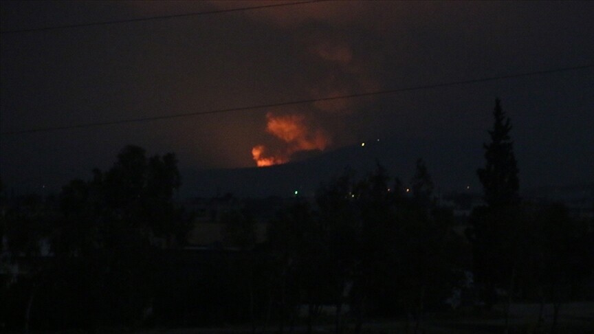 İsrail'e ait bir İHA Suriye topraklarına düştü