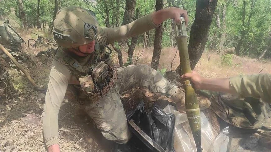 Pençe Operasyonu'nda teröristlere ait tanksavar mühimmatı ele geçirildi