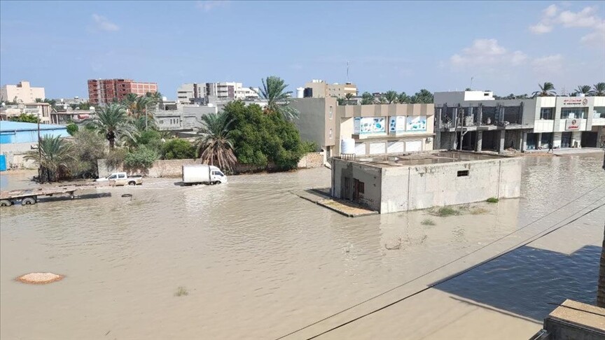 Libya'nın doğusunda sel nedeniyle 20 kişi hayatını kaybetti
