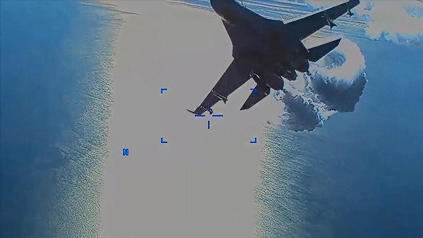 ABD'nin İHA'sı, Rus uçağının