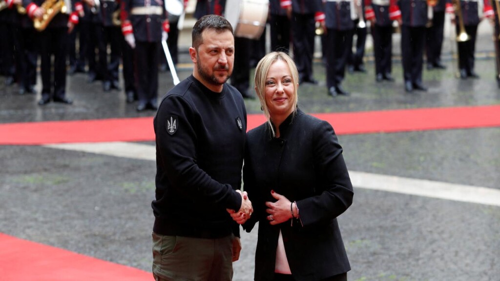 Zelenskiy ve Meloni Roma'da savaşı görüştü