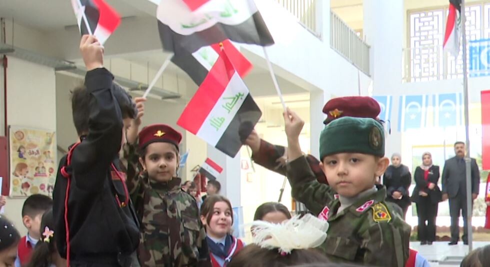 Irak Ordusu’nun kuruluşu Akkoyunlu Uluslararası Standartlar İlkokulu’nda anıldı