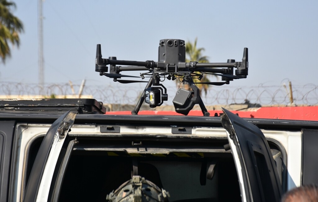 Kerkük'te polis güçleri ilk kez İHA ile güvenliği sağlayacak