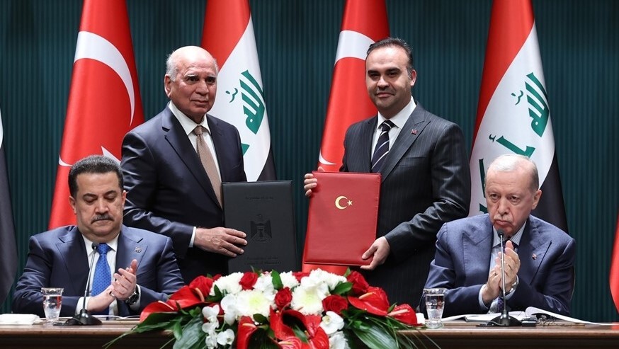 Türkiye ile Irak arasında 11 anlaşma imzalandı