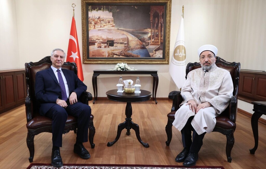 Türkmeneli TV’den Diyanet İşleri Başkanlığı’na ziyaret