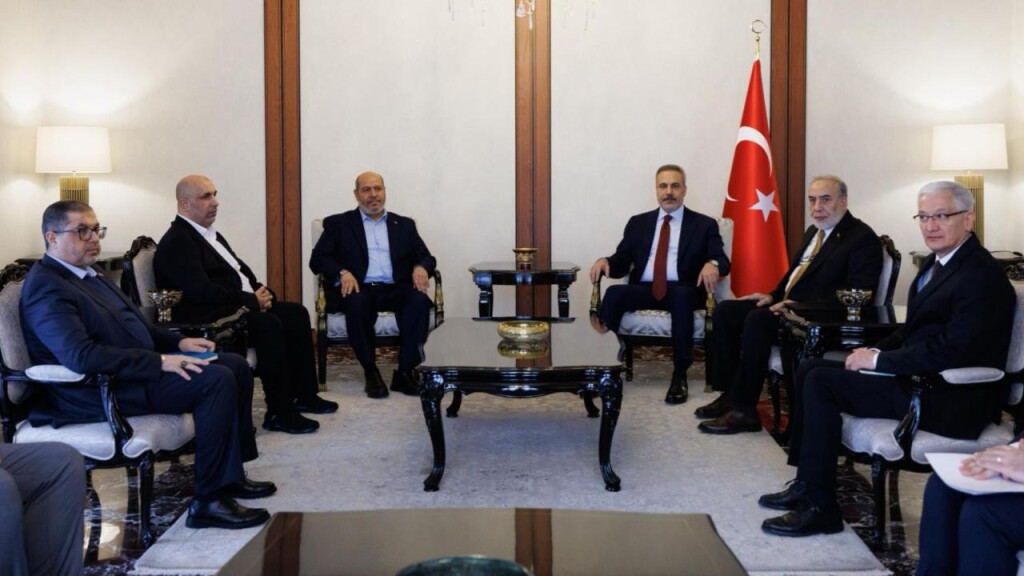Fidan, Hamas heyetiyle Ankara’da Gazze gündemini ele aldı