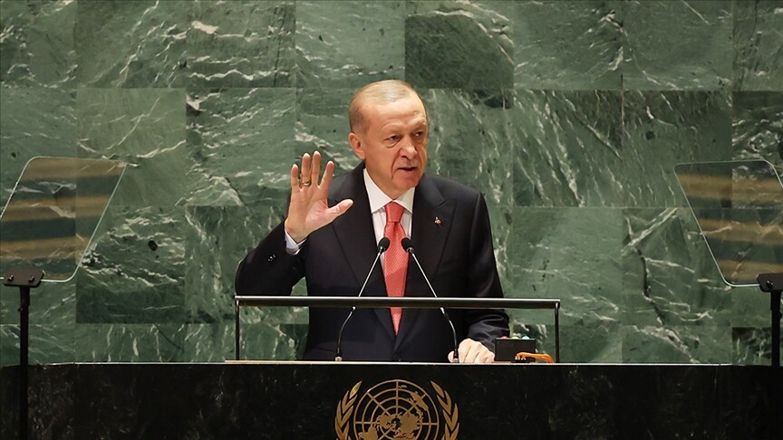 Türkiye Cumhurbaşkanı Erdoğan, BM Genel Kurulu'nda yine Filistin'in sesi olacak