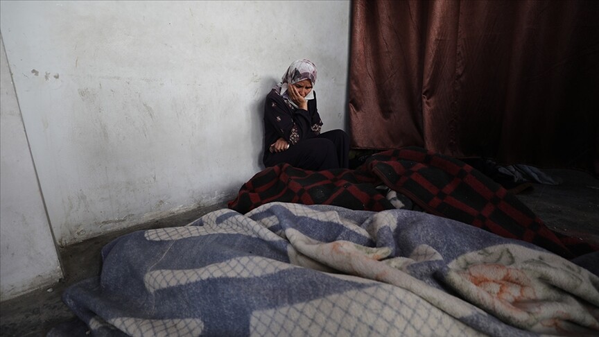 Filistin güvenlik güçlerinin Cenin Mülteci Kampı'ndaki