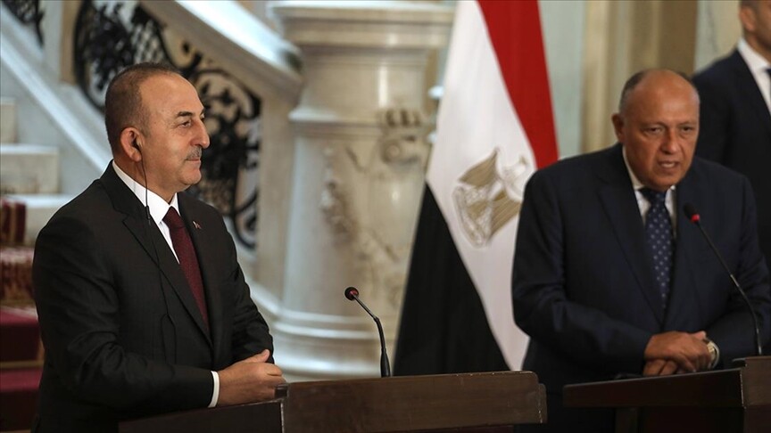 Türkiye Dışişleri Bakanı Çavuşoğlu, Mısırlı mevkidaşı Sukri ile ortak basın toplantısında konuştu