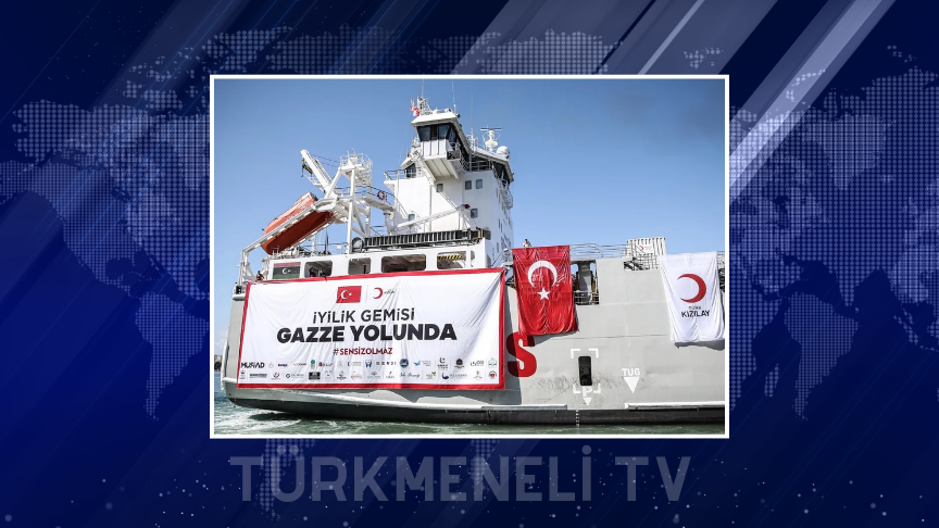 Türk Kızılay’dan Gazze’ye insani yardım köprüsü: 18. Gemi yola çıktı