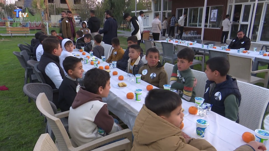 Tuzhurmatu'da 250 yetim ve şehit çocuğu için toplu iftar düzenlendi
