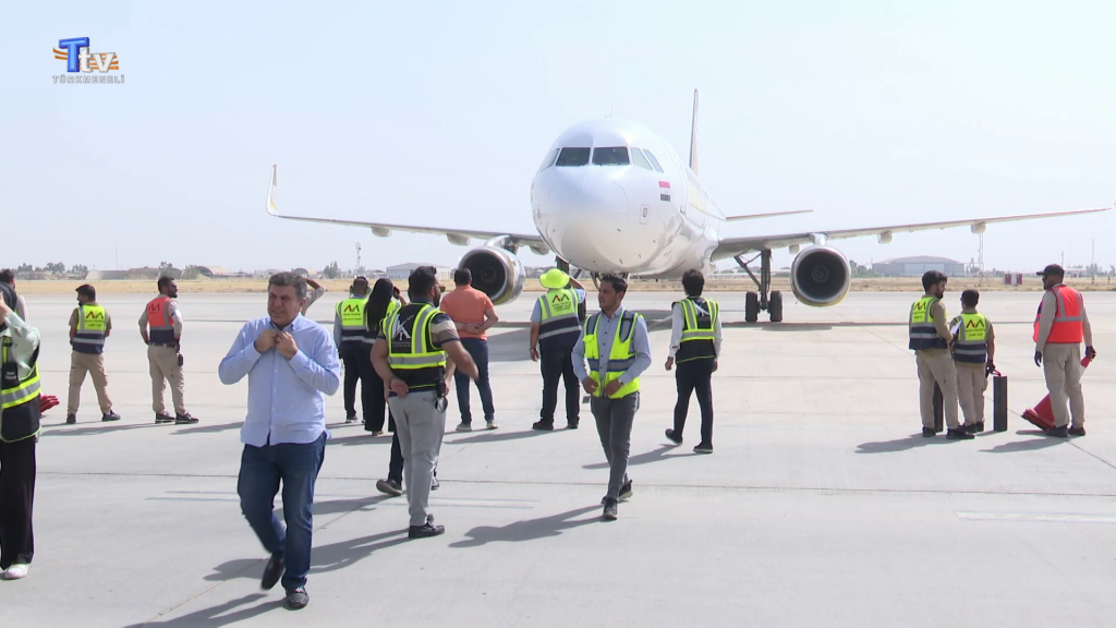 Irak hava sahasının açılmasıyla Kerkük’te uçuş hazırlıkları yeniden başladı