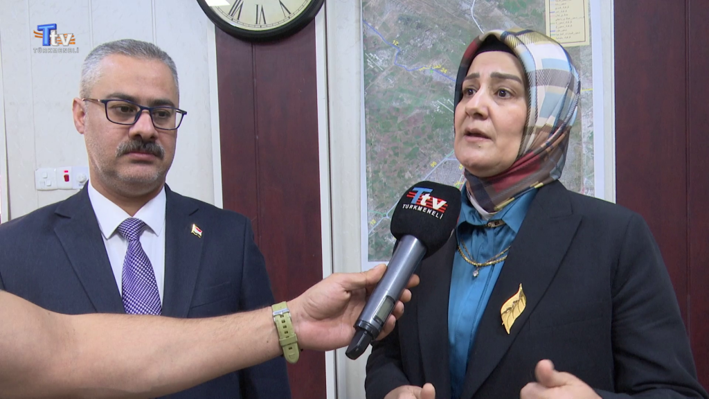 Kerkük il Meclis üyesi, Sevsen Ceddu Kerkük İletişim ve Bilişim Müdürlüğü’ne ziyaret düzenledi.