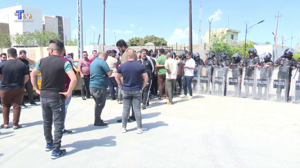 Kerkük’te taksiciler sokağa indi: Devlet istasyonlarında otogaz bulunmuyor