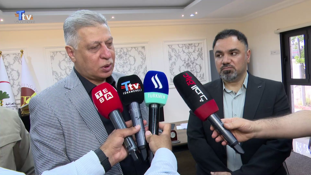 ITC Kerkük milletvekili Erşat Salihi Azadi eğitim hastanesinde yaralıları ziyaret etti.