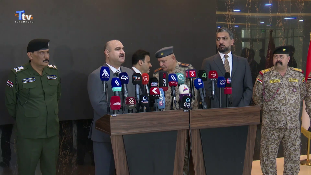 Başbakan’ı temsil eden heyet Kerkük valilik binasını ziyaret etti