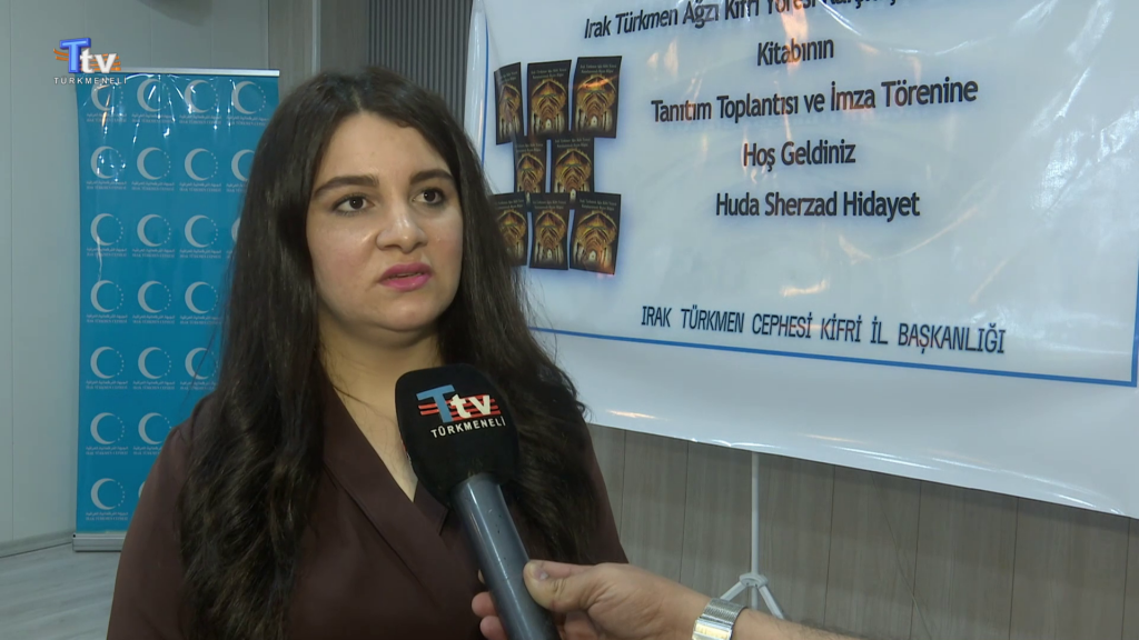 Kifri’de Türkmen lehçesi kitabı için imza töreni düzenlendi