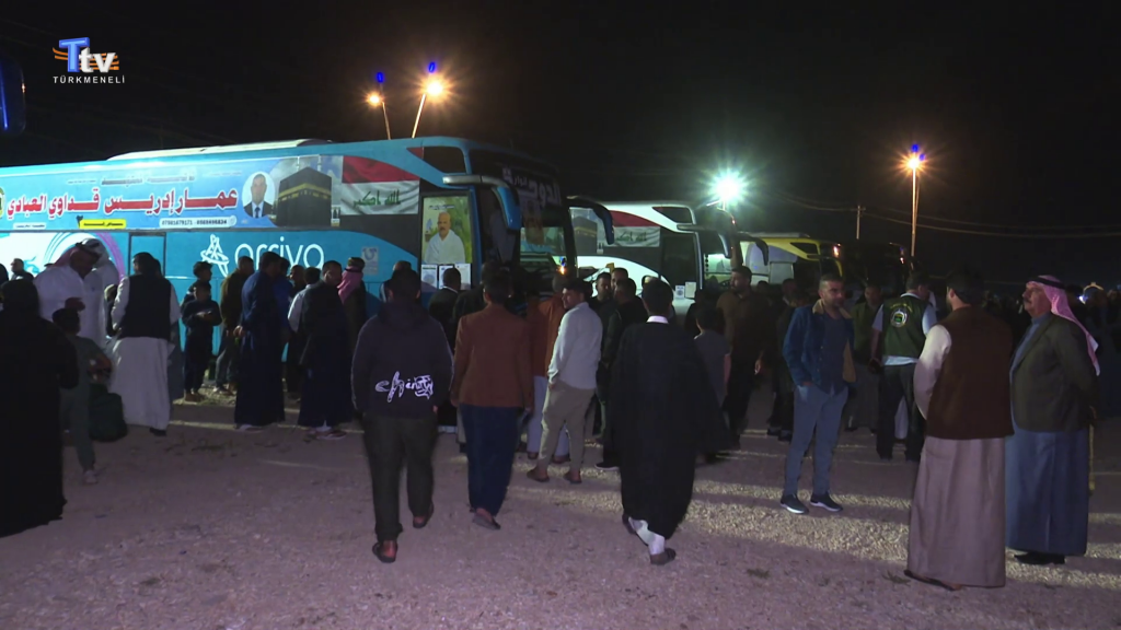 Telafer’de hacı adayları dualarla uğurlandı