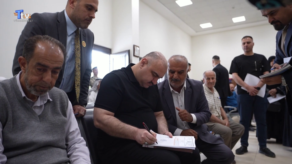 Kerkük valisinden halkla doğrudan temas.