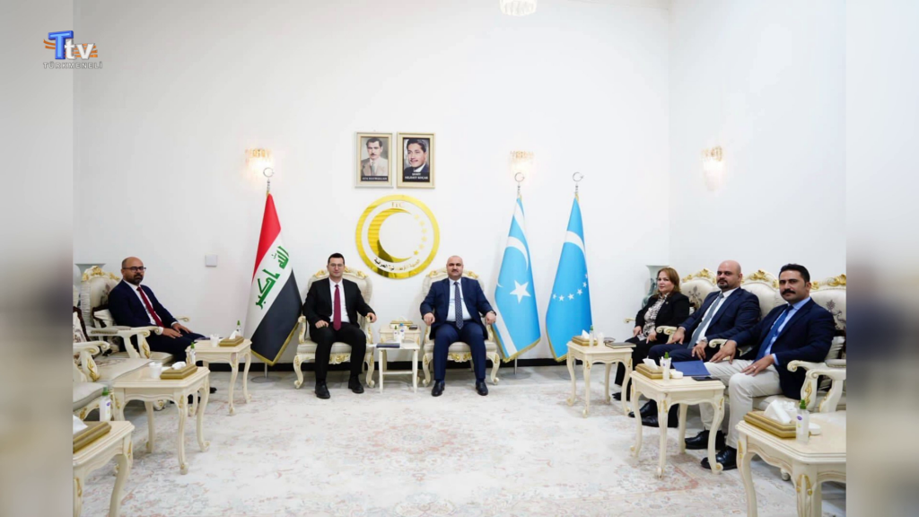 Kerkük valisi Mehmet Seman Ağa, TİKA Irak Koordinatörü Mergen ile bir araya geldi.