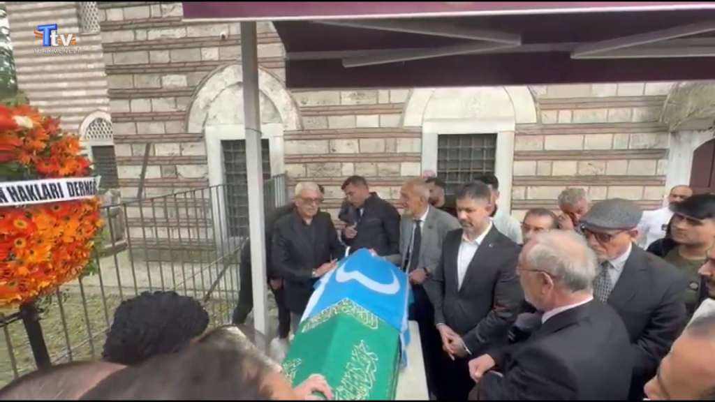 Türkmen davasının öncü ismi Dr. Cengiz oğuz son yolculuğuna uğurlandı.