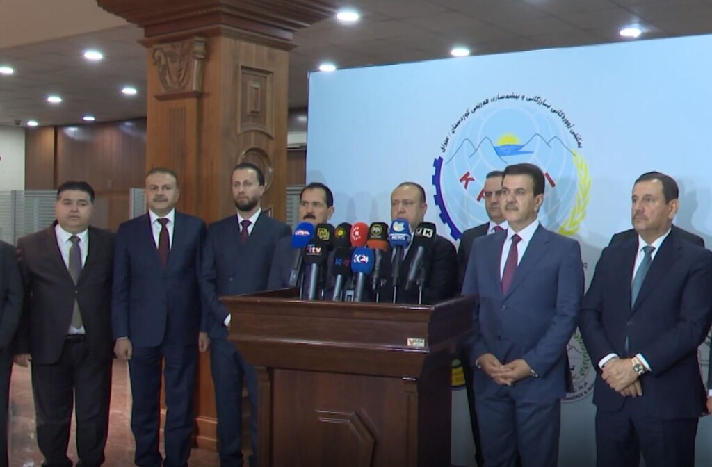 Erbil’de Ticaret Odaları Birliği seçimleri tamamlandı