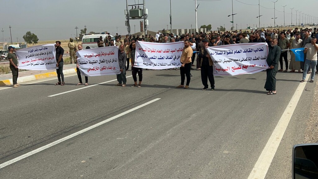 Türkmen Haşd eş-Şabi güçleri Bağdat- Kerkük yolunu kesti