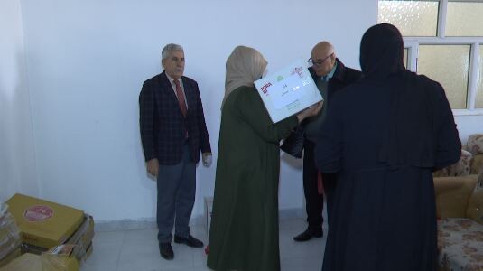 Ramazan’da ihtiyaç sahiplerine gıda yardımı dağıtıldı